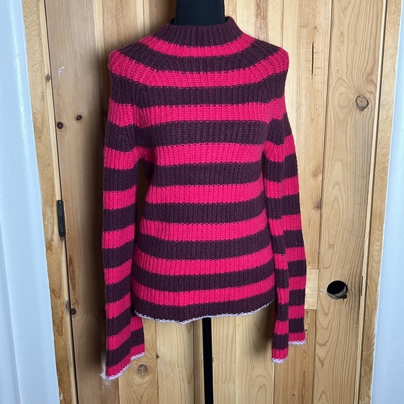 ANTHROPOLOGIE x Maeve Striped Turtleneck Sweater - Picture 6 of 11